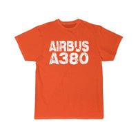 Thumbnail for Airbus A380 Aviation Pilot T-Shirt THE AV8R