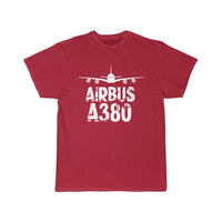 Thumbnail for Airbus A380 Fade Aviation Pilot T-Shirt THE AV8R