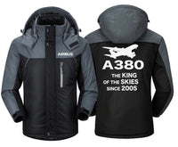 Thumbnail for AIRBUS A380 THE KING OF THE SKIES SINCE 2005 DESIGNED WINDBREAKER THE AV8R