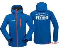 Thumbnail for ALL I CARE ABOUT IS FLYING -T SHIRTS THE AV8R
