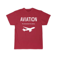 Thumbnail for AVIATION MY REAL PASSION FOR PLANES T SHIRT THE AV8R
