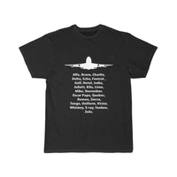 Thumbnail for AVIATION PHONETIC ALPHABET DESIGNED T SHIRT THE AV8R