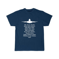 Thumbnail for AVIATION PHONETIC ALPHABET DESIGNED T SHIRT THE AV8R