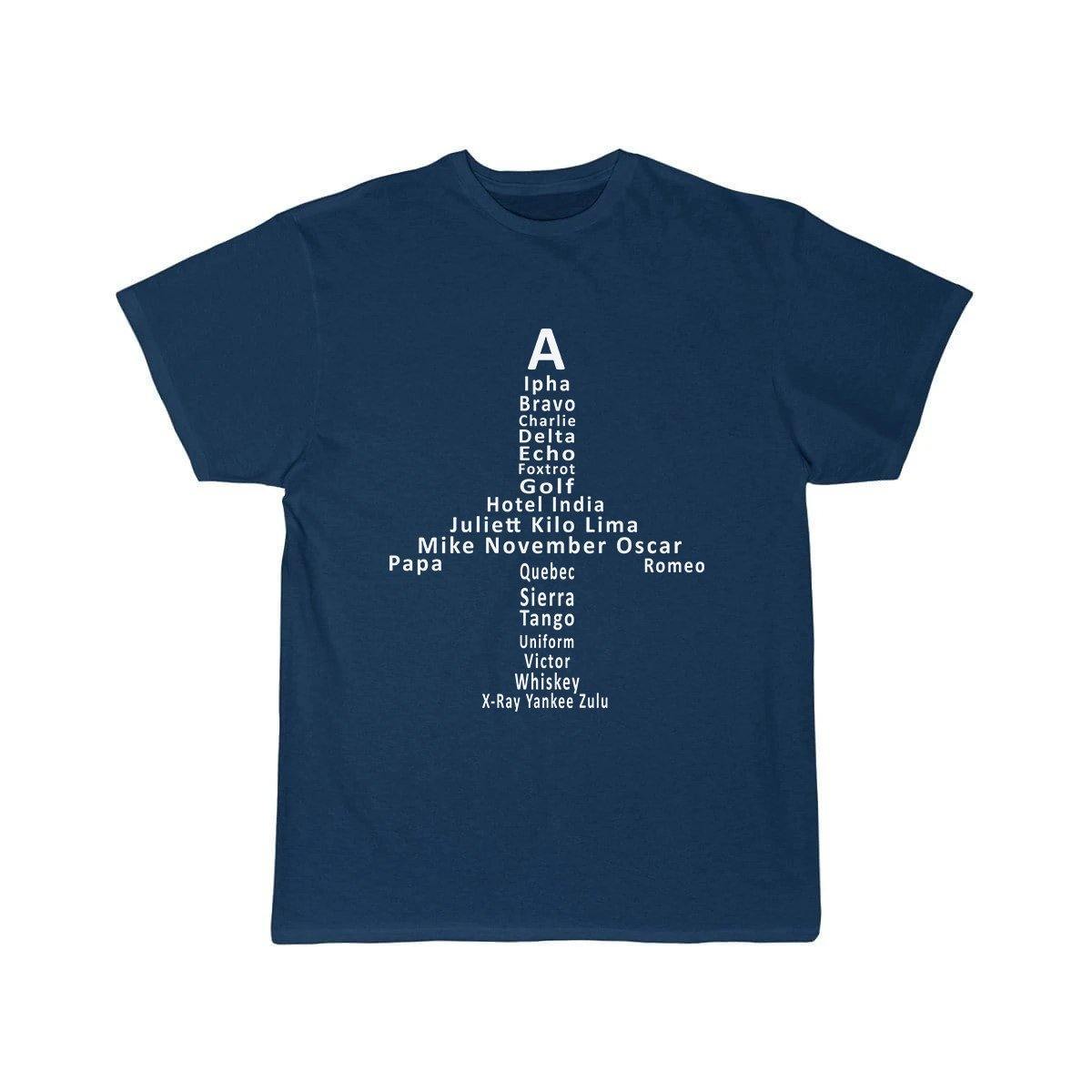 AVIATION PHONETIC ALPHABET DESIGNED T SHIRT THE AV8R