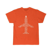 Thumbnail for AVIATION PHONETIC ALPHABET DESIGNED T SHIRT THE AV8R