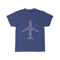 Thumbnail for AVIATION PHONETIC ALPHABET DESIGNED T SHIRT THE AV8R