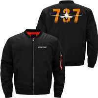 Thumbnail for Boeing 737 Ma-1 Bomber Jacket Flight Jacket Aviator Jacket THE AV8R