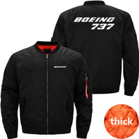Thumbnail for Boeing 737 Ma-1 Bomber Jacket Flight Jacket Aviator Jacket THE AV8R