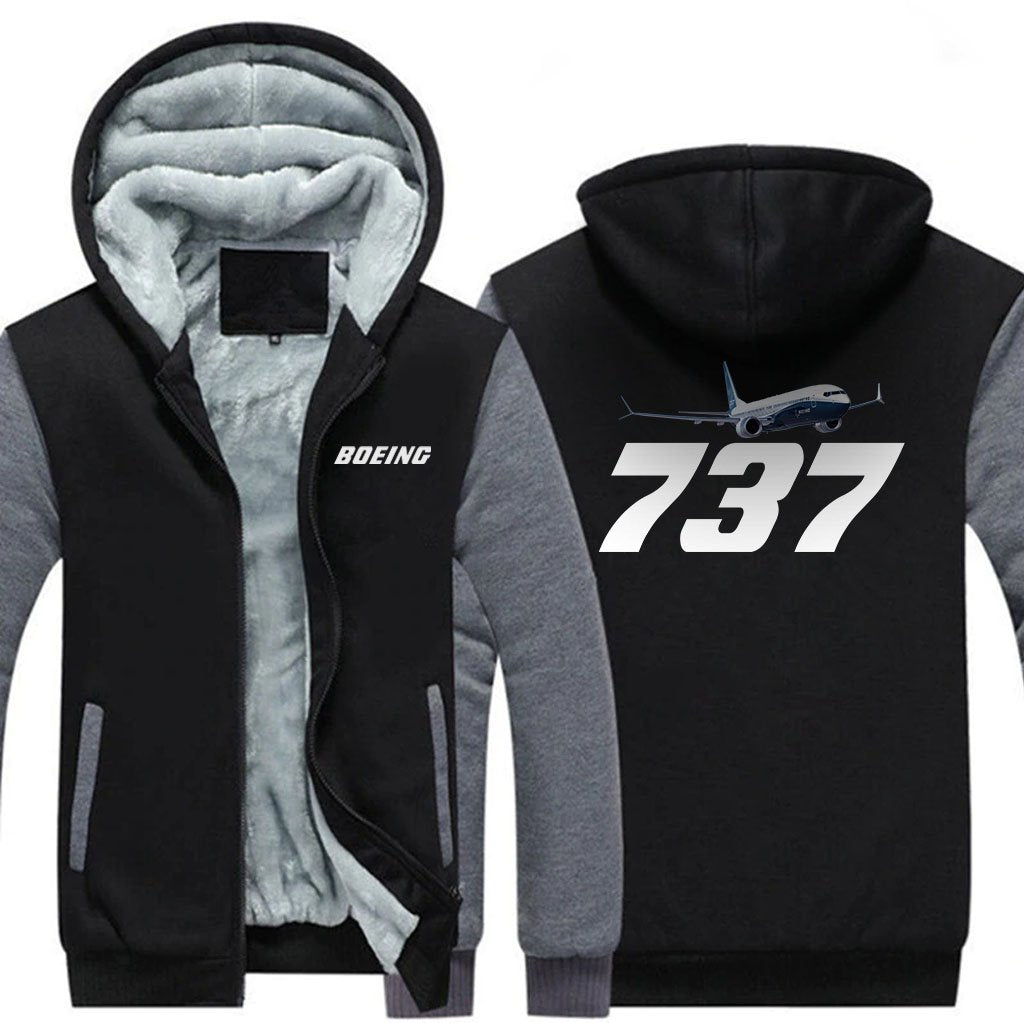 B737 DESIGNED ZIPPER SWEATER THE AV8R