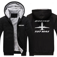 Thumbnail for B737 MAX DESIGNED ZIPPER SWEATER THE AV8R