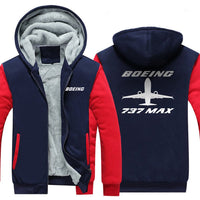Thumbnail for B737 MAX DESIGNED ZIPPER SWEATER THE AV8R