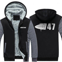 Thumbnail for B747 DESIGNED ZIPPER SWEATER THE AV8R