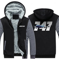 Thumbnail for B747 DESIGNED ZIPPER SWEATER THE AV8R