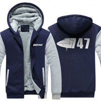 Thumbnail for B747 DESIGNED ZIPPER SWEATER THE AV8R