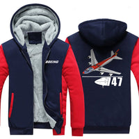 Thumbnail for B747 DESIGNED ZIPPER SWEATER THE AV8R
