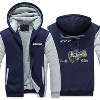 Thumbnail for B777 GE90 DESIGNED ZIPPER SWEATER THE AV8R