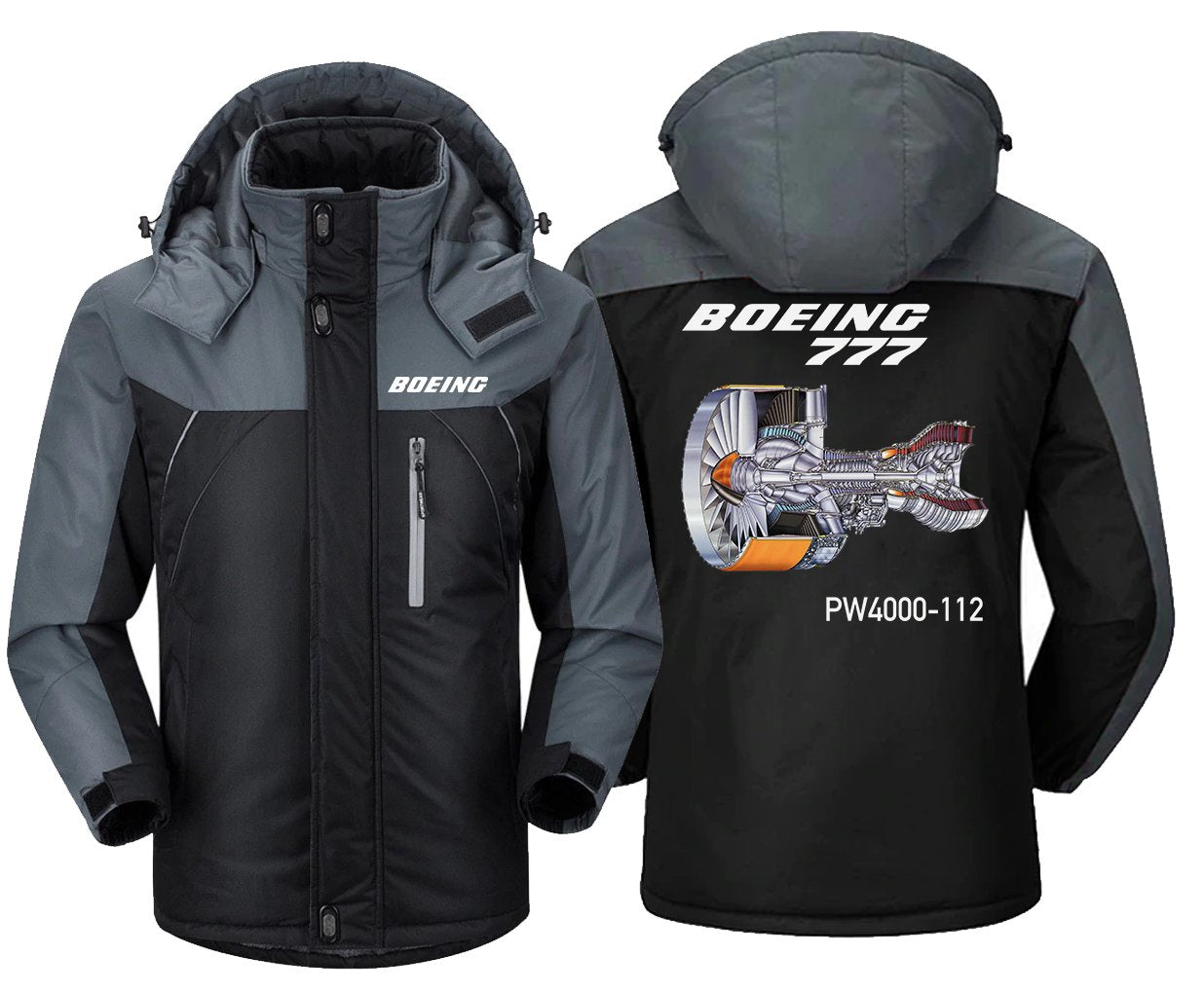 boeing 777 PW4000-112 winter coat