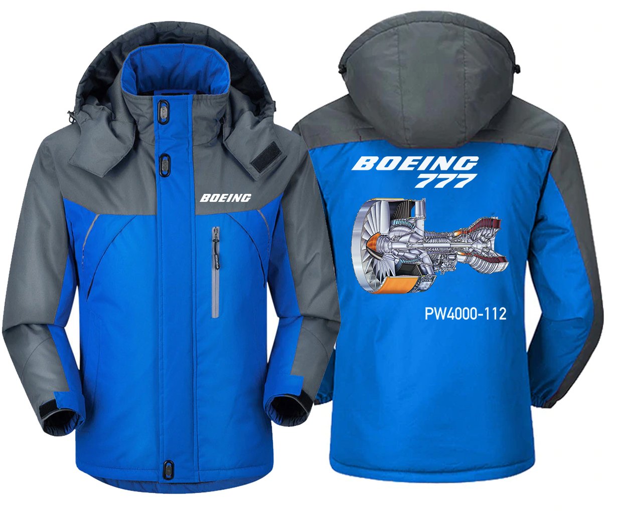 boeing 777 PW4000-112 winter coat