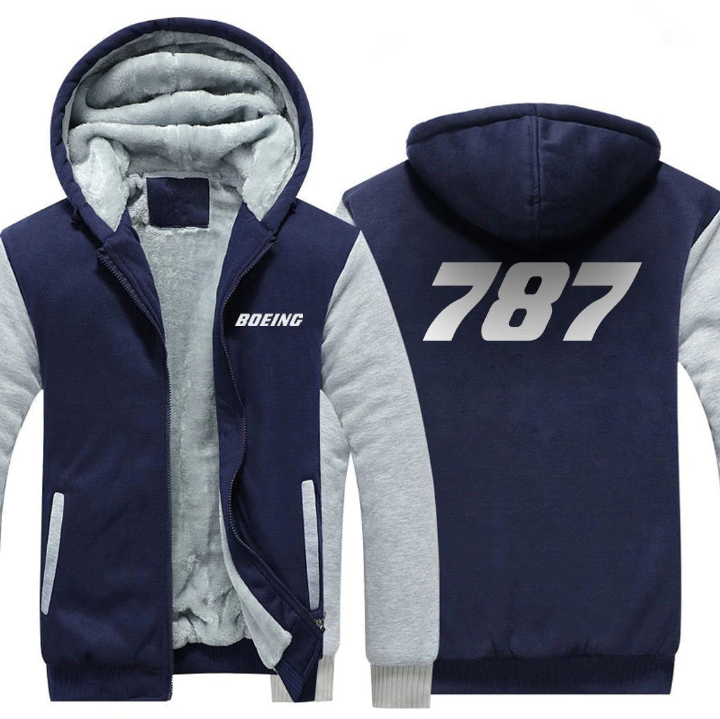 B787 DESIGNED ZIPPER SWEATERS THE AV8R