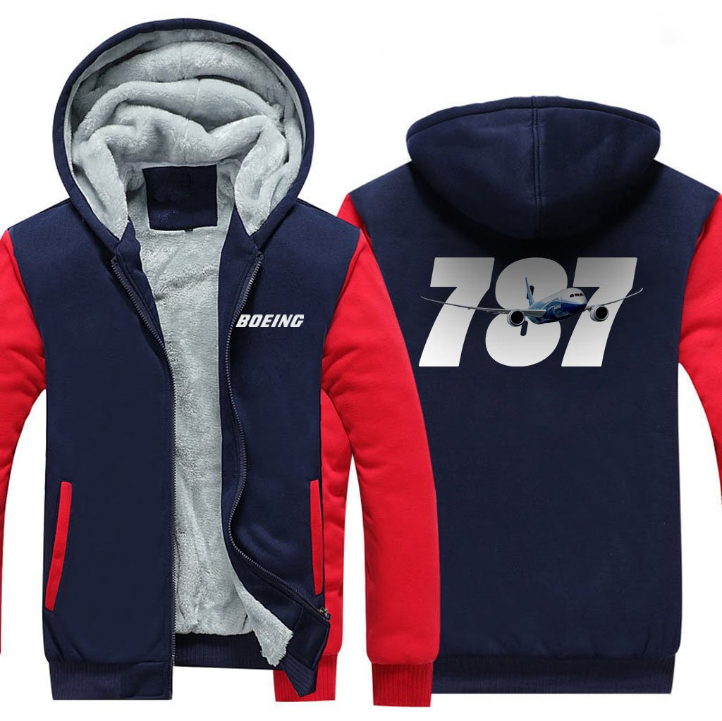 B787 DESIGNED ZIPPER SWEATERS THE AV8R