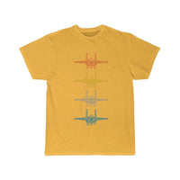 Thumbnail for Retro F-15 Eagle Fighter Jet Vintage F15 Airplane T Shirt THE AV8R
