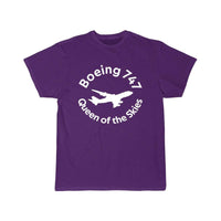 Thumbnail for BOEING 747 QUEEN OF THE SKIES T SHIRT THE AV8R