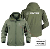 Thumbnail for BOEING LOGO CUSTOM NAME DESIGNED MILITARY FLEECE THE AV8R