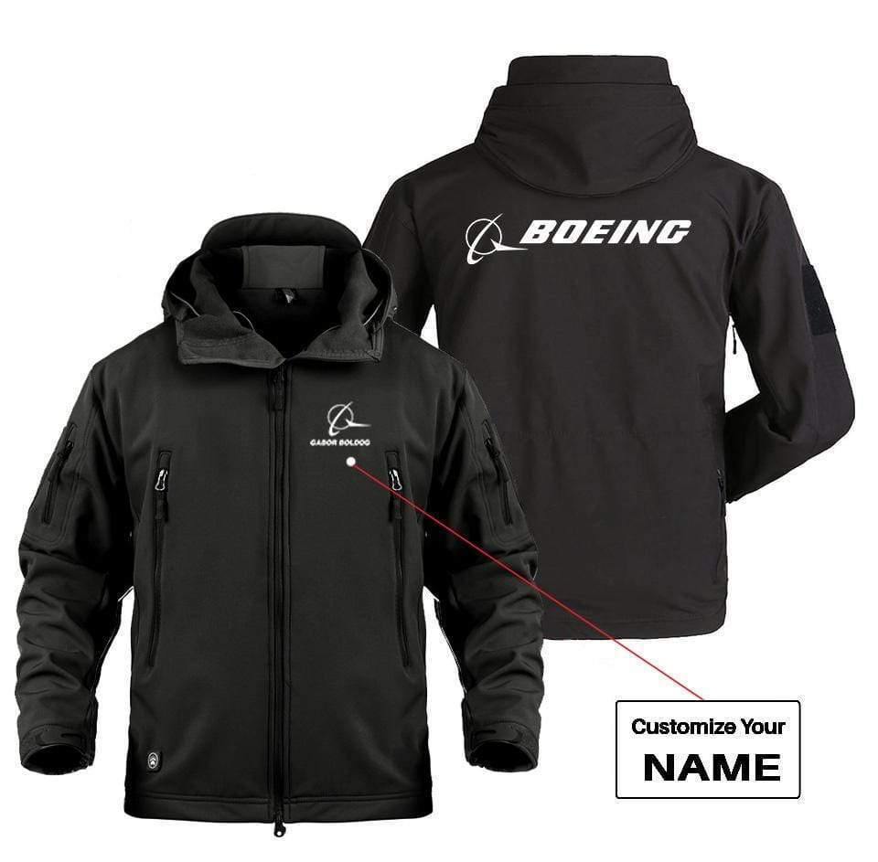 BOEING LOGO CUSTOM NAME DESIGNED MILITARY FLEECE THE AV8R