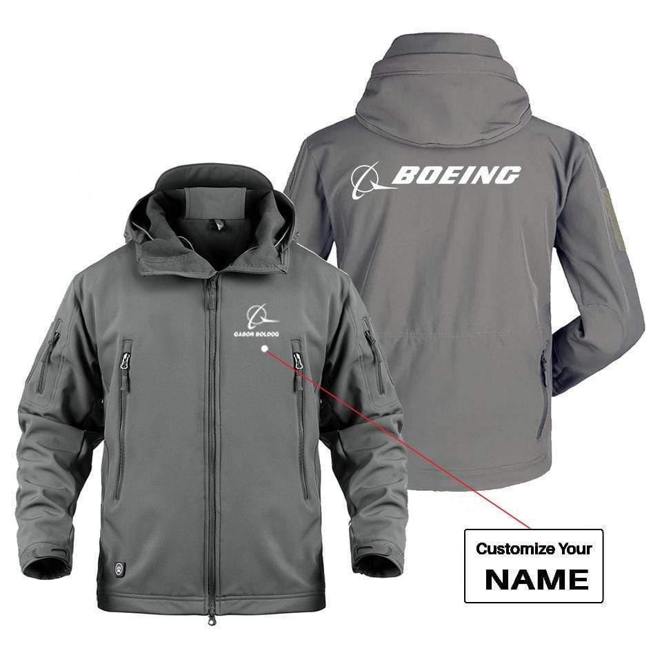 BOEING LOGO CUSTOM NAME DESIGNED MILITARY FLEECE THE AV8R