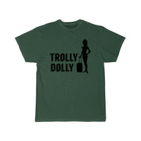 Thumbnail for Trolly Dolly Flight Attendant Cabin Crew Job T-SHIRT THE AV8R