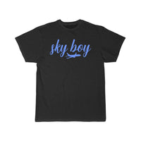 Thumbnail for sky boy Flight Attendant Steward Job Cabin Crew T-SHIRT THE AV8R