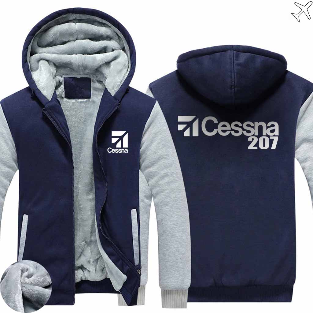 CESSNA 207 ZIPPER SWEATERS THE AV8R