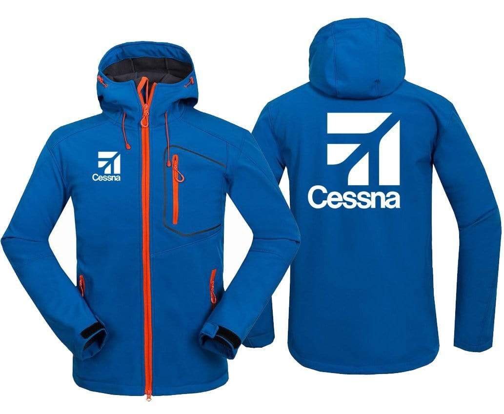 CESSNA FLEECE HODIE THE AV8R