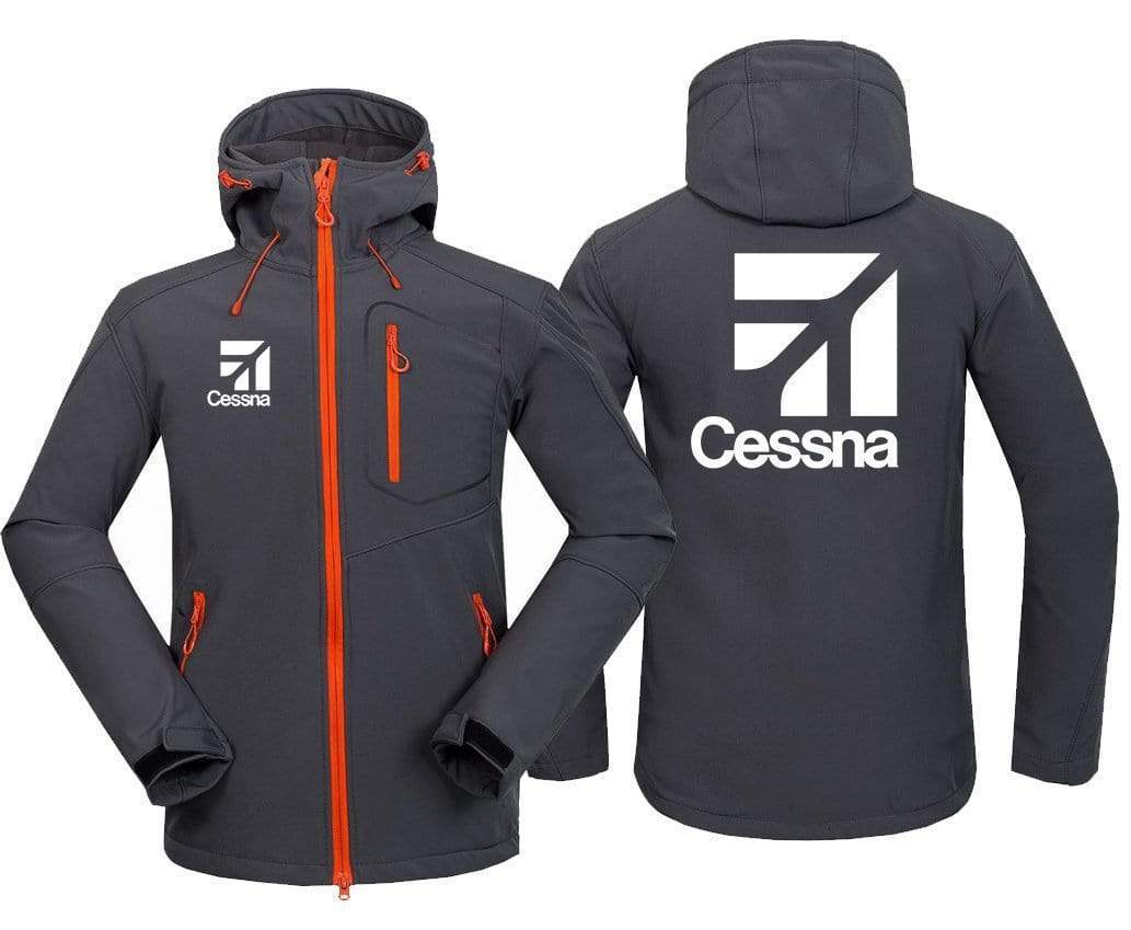 CESSNA FLEECE HODIE THE AV8R