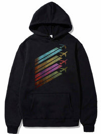 Thumbnail for Airplanes contrails retro vintage PULLOVER THE AV8R