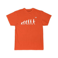 Thumbnail for EVOLUTION OF MAN - DRONE PILOT EDITION WHITE CLASSIC T-SHIRT THE AV8R