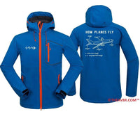 Thumbnail for HOW AIRPLANES FLY DESIGNED HOODIE THE AV8R
