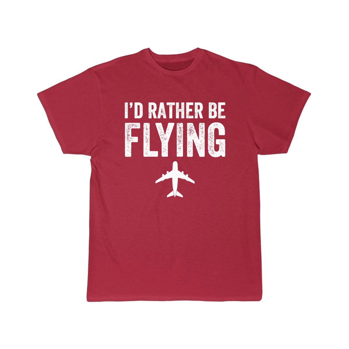 I'D RATHER BE FLYING ESSENTIAL T-SHIRT THE AV8R