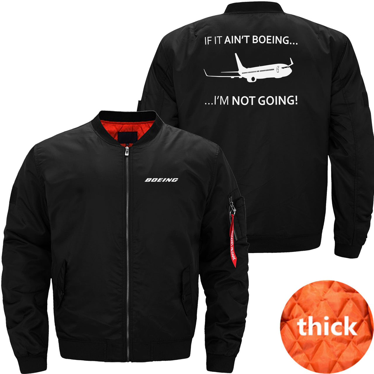 Boeing  I'M NOT GOING! - JACKET THE AV8R