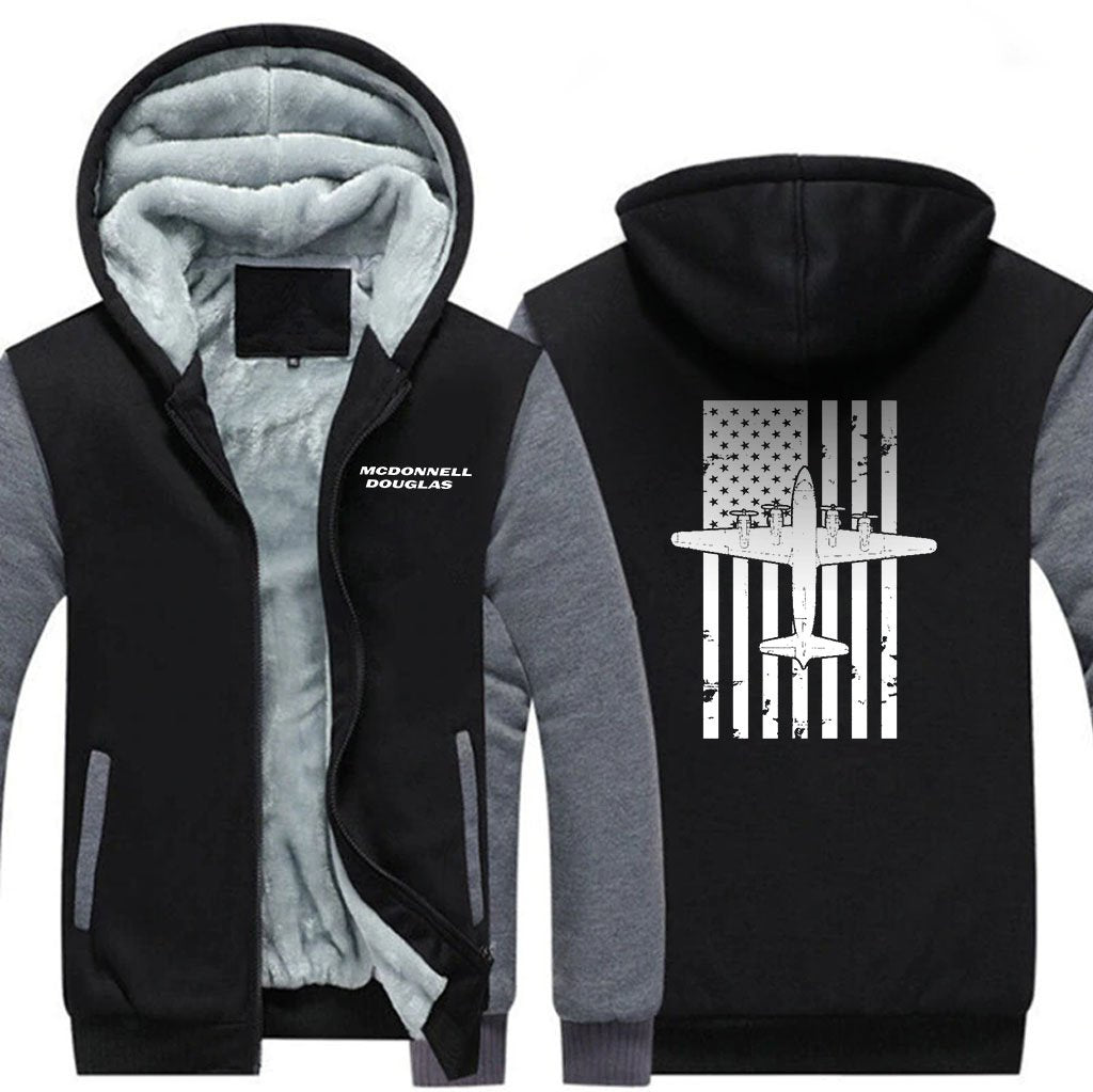 MCDONNELL DOUGLAS DESIGNED ZIPPER SWEATER THE AV8R