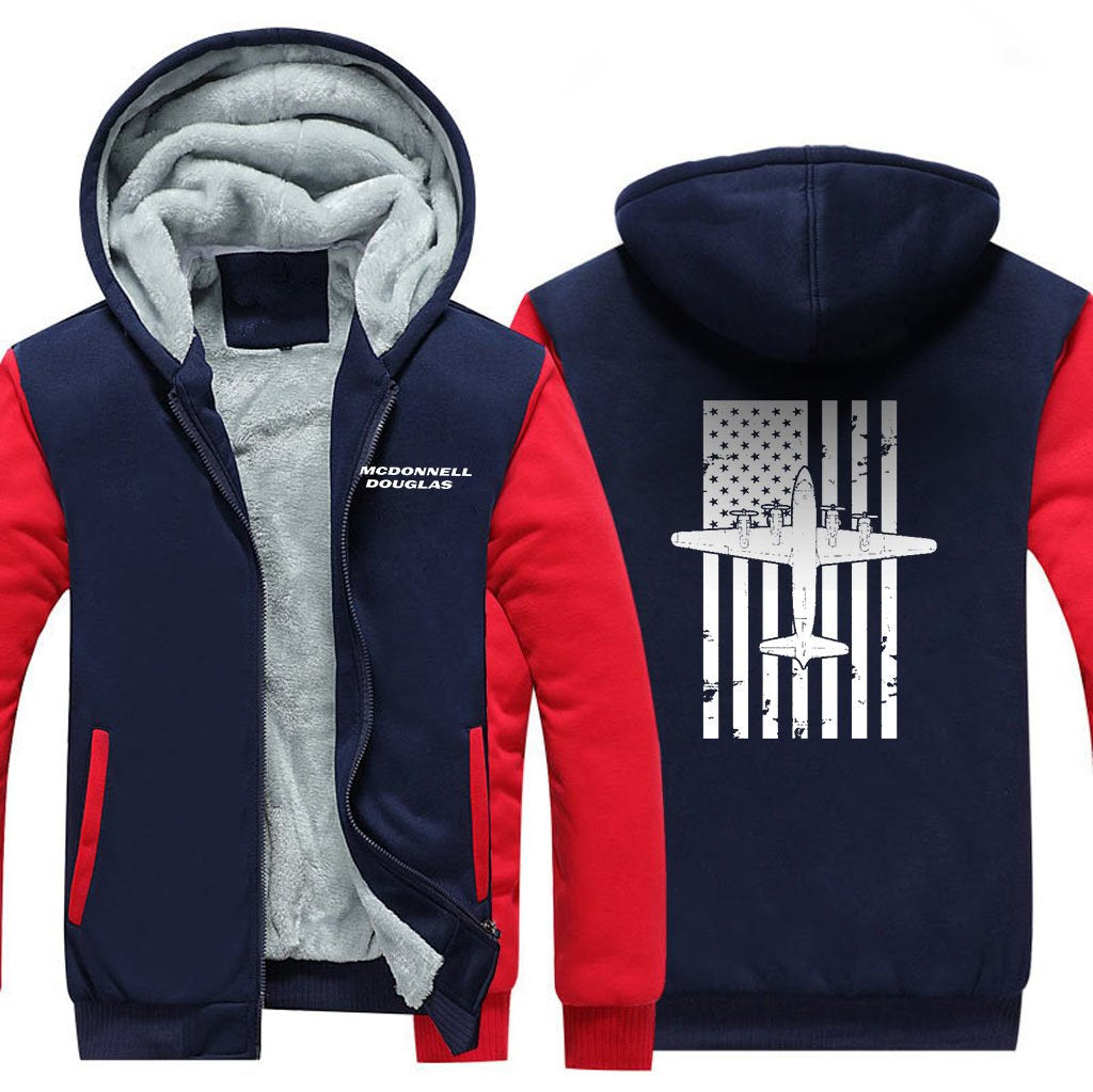 MCDONNELL DOUGLAS DESIGNED ZIPPER SWEATER THE AV8R