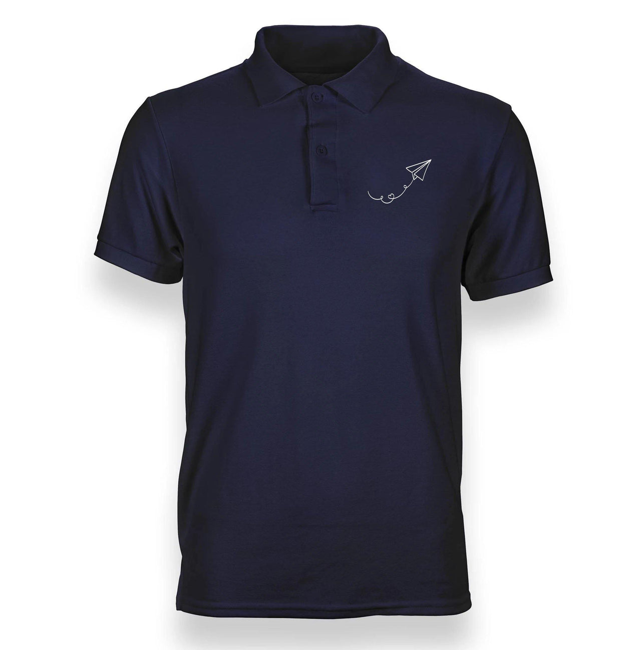 PAPER PLANE FLYING POLO SHIRT THE AV8R