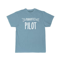 Thumbnail for PILOT GIFT CUTE PERFECT PILOT CAT LOVER DESIGN CLASSIC T-SHIRT THE AV8R