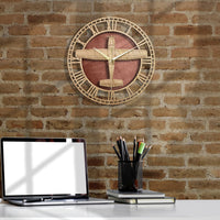 Thumbnail for CESSNA 182 SKYLANE WOODEN WALL CLOCK THE AVIATOR