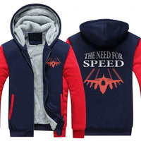 Thumbnail for THE NEED FOR SPEED DESIGNED ZIPPER SWEATER THE AV8R