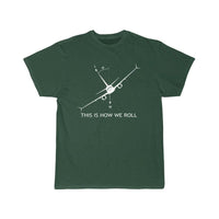Thumbnail for THIS IS HOW WE ROLL B737 DESIGNED T SHIRT THE AV8R